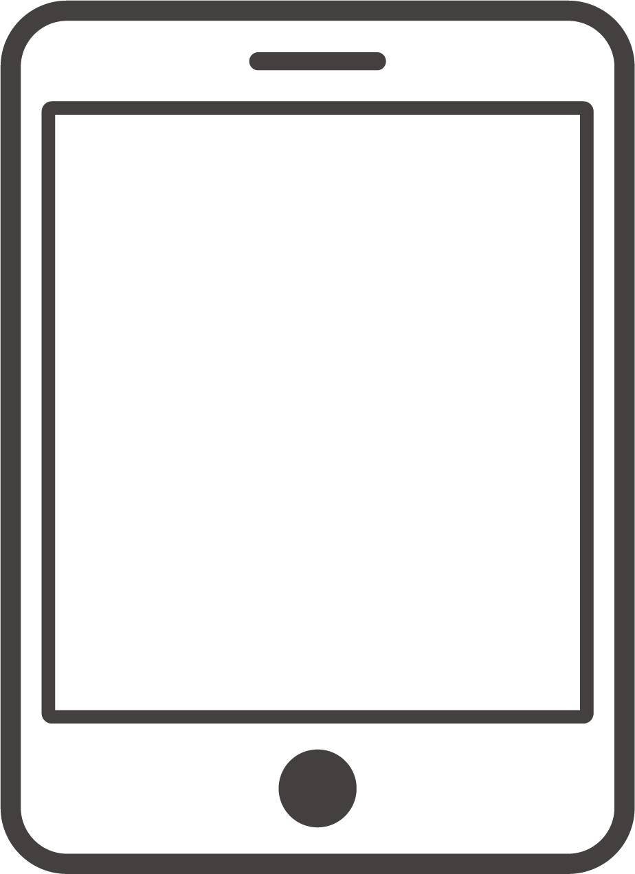 タブレットのイラスト