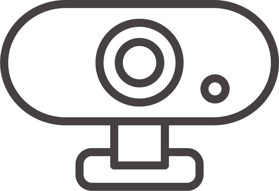 webカメラのイラスト